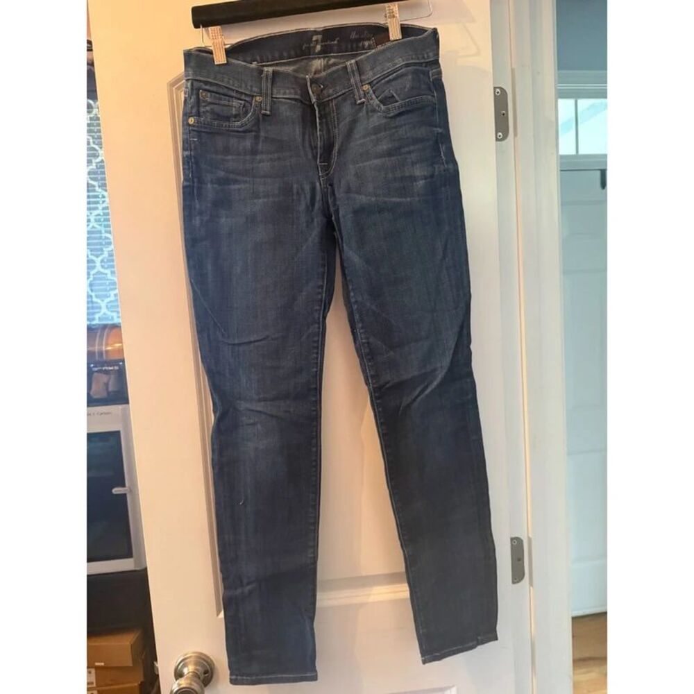 7 For All Mankind Slim Cigarette Jeans Size 29 EUC
